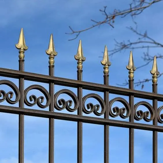 ornamental wrought iron fencing