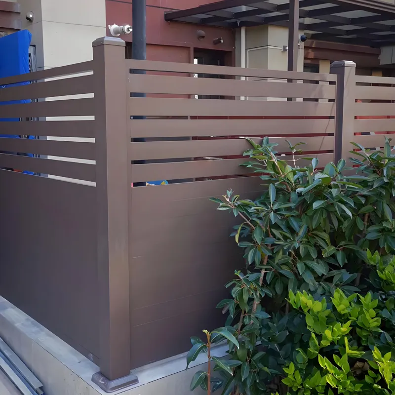 decorative metal garden fencing