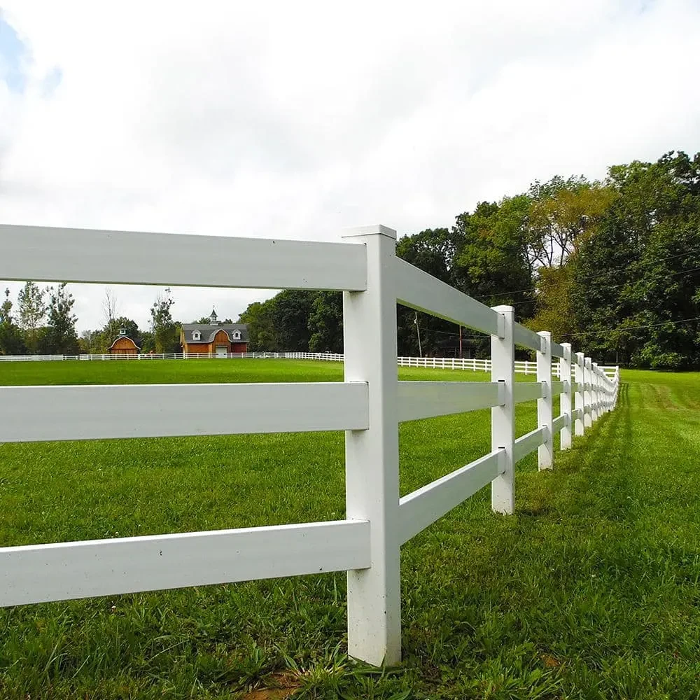pvc horse fence