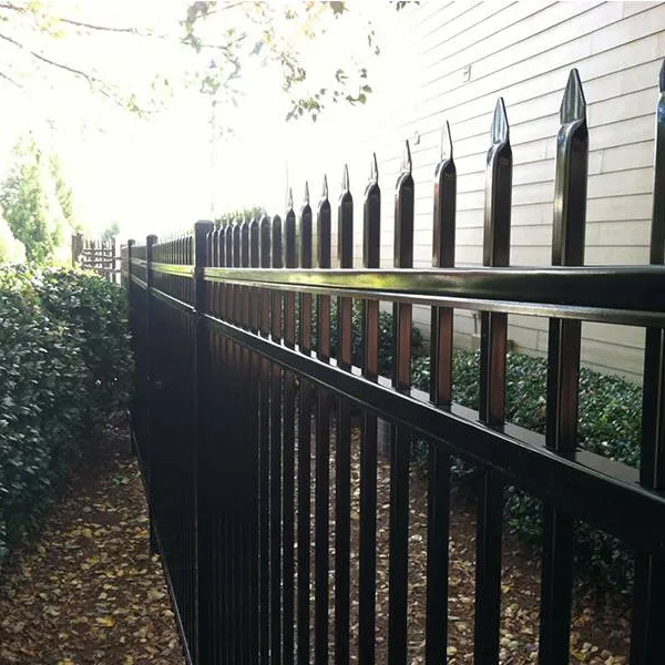 rod iron decorative fence