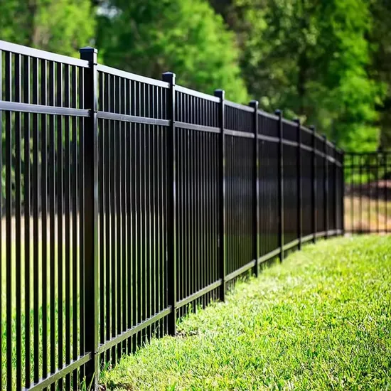 zinc steel fence
