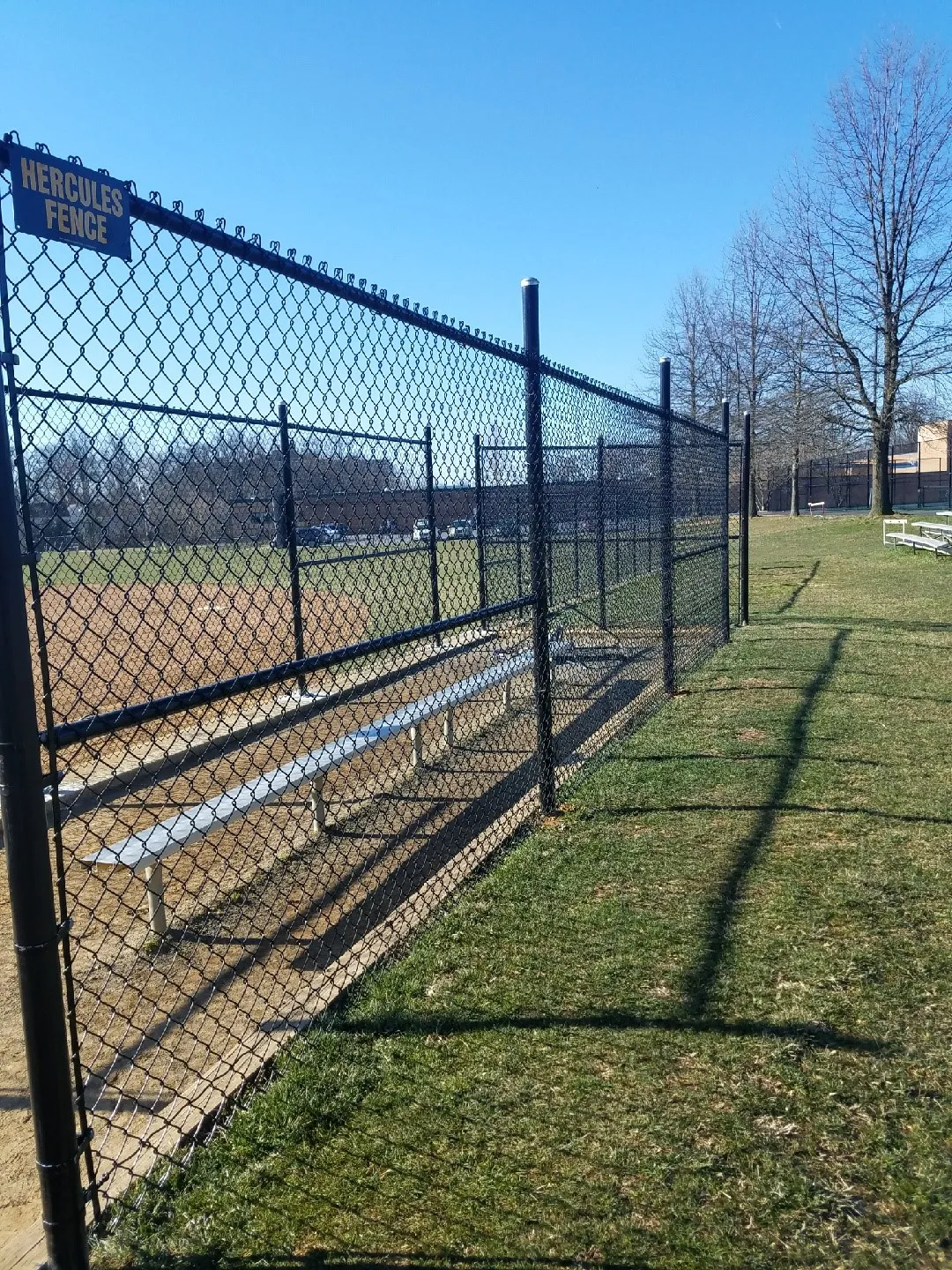concrete wire mesh fence