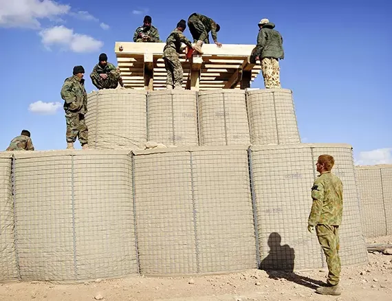defensive barriers