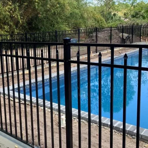 zinc steel fence