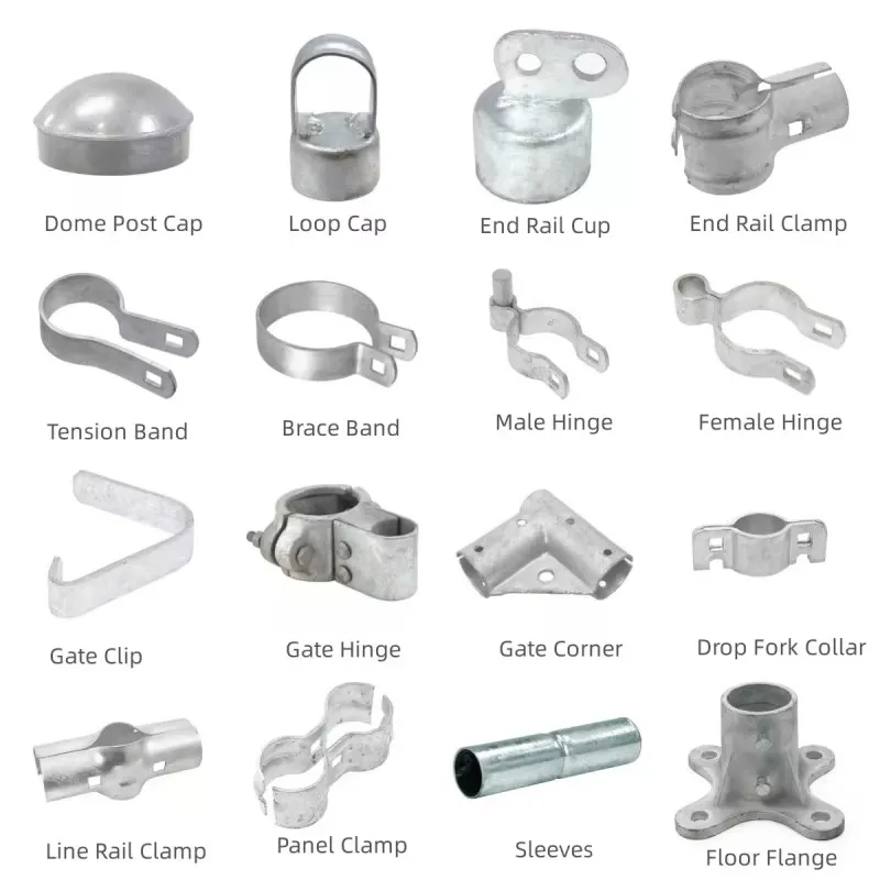 Galvanized Chain Link Fence