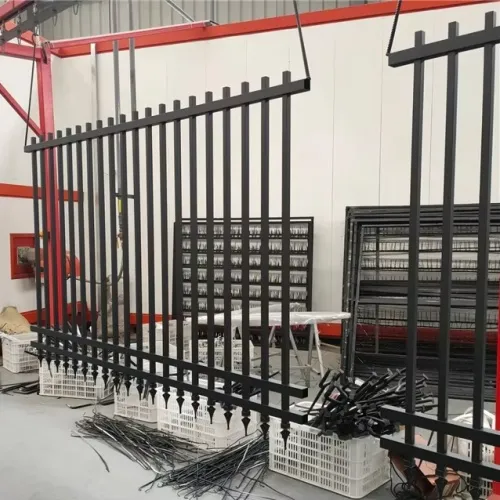 zinc steel fence