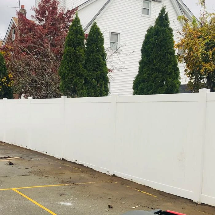 PVC Privacy Fence