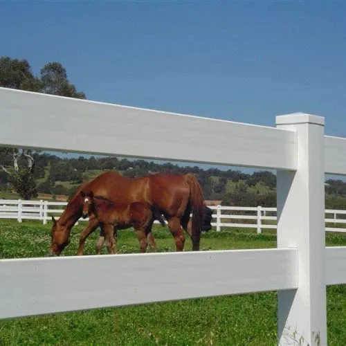 pvc horse fence